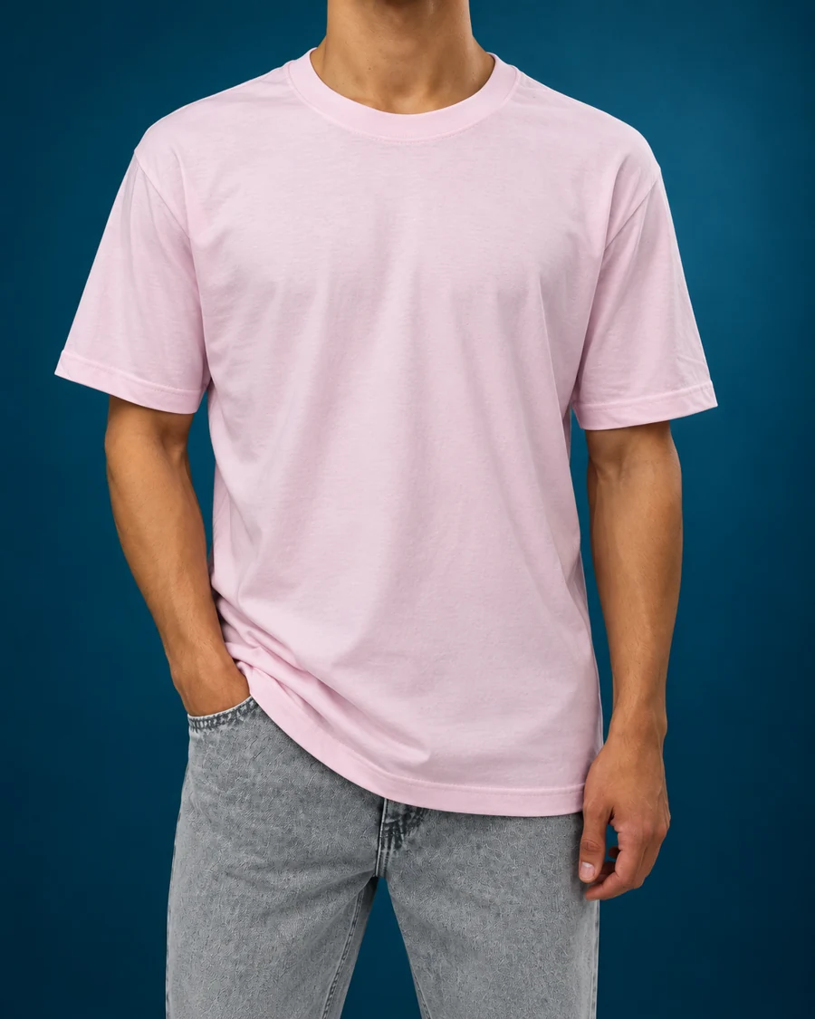 Camiseta rosa — Frente · foto 08